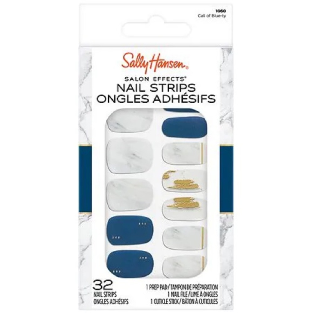 Sally Hansen Nail Strips - Call of Blue-ty - New in Box